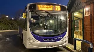 69506 on the 76a to lowedges (THRASH AND KICKDOWNS with a LOUD TURBO)