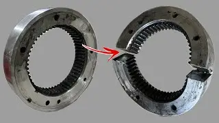 Broken Gear Ring Brought Back to Life | A Repair Nobody Believed Possible