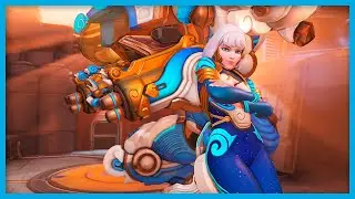 🎮 Overwatch | D.Va 2020 Pacific All-Stars | Animated Desktop Wallpaper 4K 60fps 🎮