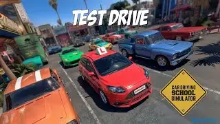 Test Drive - Car Driving School Simulator