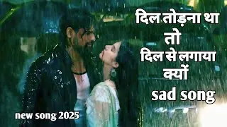 Dil todana tha to dil se lagaya kyos | new song | sad song | hindi song | new song 2025 | love song|
