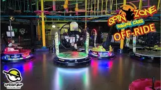 Spin & Flip Zone Bumper Cars Off-Ride Footage, Urban Air (Waterbury, CT) | Non-Copyright