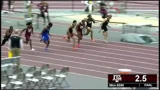 Ted Nelson Invitational Male 60M Final