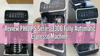 Обзор полностью автоматической эспрессо-машины PHILIPS Series 3300 — 6 горячих и холодных напитко...