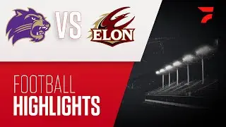 Highlights : Western Carolina vs Elon | 2024 CAA Football