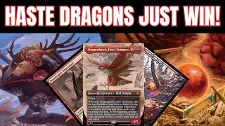 HASTE Dragons!? - Gruul MTG Foundations Standard Deck