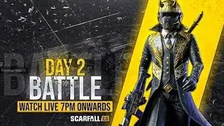 ROGS ESPORTS INDIA | IND SCARY SQUAD SESSION 1 DAY 2 #live #scarfall2live #gaming 
