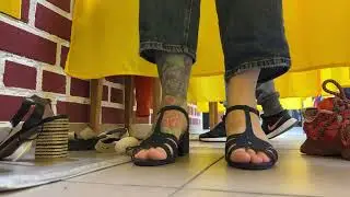 Trying on bright summer shoes 👠 | Perfect for a dress or sundress!