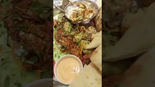 Delicious Kebab Platter at Aribah #travellerjunu #kebab #dhaka