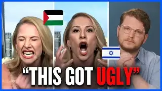 Angry Palestine Karen YELLS At Nice Jewish Boy, Then Her Brain IMPLODES!