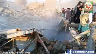 Peshawar Charsadda Rd Building Collapsed
