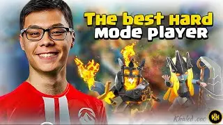 Learn to attack from the best player in the world currently, hard mode coc