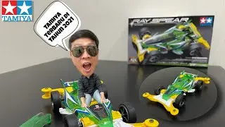 Ray Spear - Tamiya Mini 4WD Terbaru 2021 | Unboxing, Review Tipis-tipis & Rakit