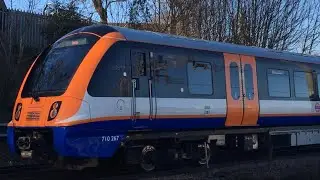 Class 710267 Departing Bushey