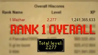 RANK 1 OVERALL. MAX TOTAL - OSRS Twisted Leagues (#7)