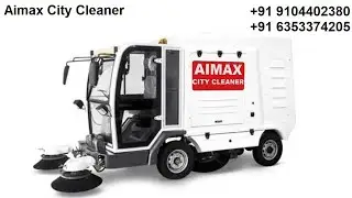 Aimax city Cleaner | Vacuum Sweeper machine | Road Sweeper Machine | Ride on Sweeper Machine | Sweep