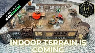 Talisman Sabre Terrain - Indoor Terrain Kickstarter Preview