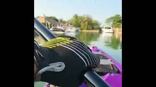 kayaking at Brandenburg Park in Chesterfield township michigan