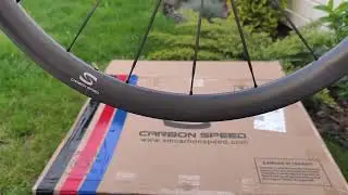 XMCS D35CU-33 Wheels unboxing - climbing wheelset Xiamen Carbon Speed