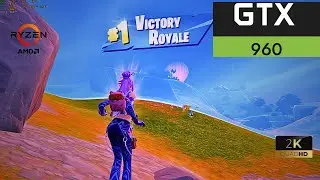 Fortnite Chapter 7 | GTX 960 4GB + Ryzen 5 5500 1440p PERFORMANCE MODE