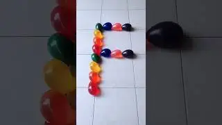 F Later Water Balloon Orbeez popping 🟠🟢🟡 Gaming videos #asmr #orbeez