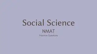 Social Science Practice Questions Part 2