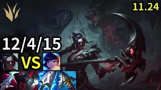 Kayn Jungle vs Nunu & Willump - KR Master | Patch 11.24