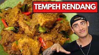 INDONESIAN TEMPEH RENDANG! (Vegan) || Low Calorie, High Protein Recipe! || Its a Cooking Show, kinda