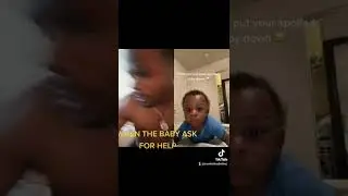 when lil baby nephew  say his first words ( help) 🤣🤣🤣🤣😭😭
