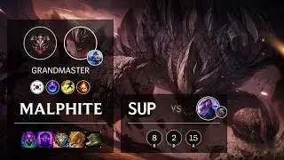 Malphite Support vs Taric - KR Grandmaster Patch 10.6