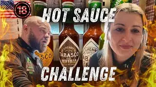 She made me try the HOTTEST sauce inside the Tabasco Factory