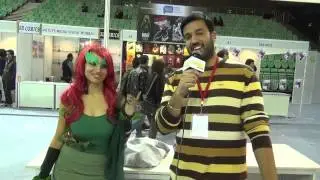 Comic Con Delhi 2014 - Poison Ivy from Batman