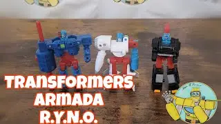 Transformers R.Y.N.O. | Transformers Armada Minicon Space Team & Requiem Blaster