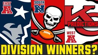 Predicting Every NFL Division Winner | NFL Teams That Will WIN Their Division In 2021