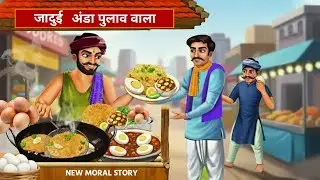 Jadui Anda Pulav Vala Hindi Moral Kahaniya/ Hindi Kahani New / New Best Cartoon Story In Hindi Moral