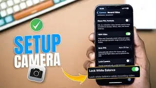 How to Lock White Balance on iPhone While Recording | Fix Auto White Balance