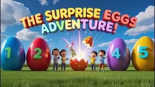 The Surprise Egg Adventure! 🌟 | Fun Kids Song with Lyrics 🎶**