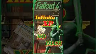 INFINITE XP with SHELVES?? #fallout4 #gaming #funny #shorts #infinitexp