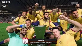 FIFA 23 - Sevilla vs Roma | PS5 gameplay [4K]  | UEL Final 31.05.2023