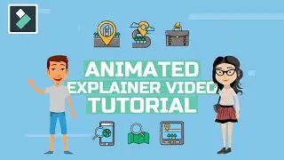 (Filmora 11): Explainer Video Animation Tutorial