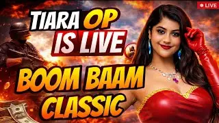 🔥BGMI LIVE CUSTOM ROOM | 👑TIARA OP IS LIVE 👑 | #bgmi #girlgamer #shortsfeed #customrooms