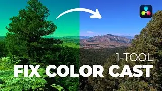 Fix Bad Color Cast in DaVinci Resolve