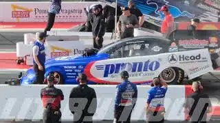 Blake Alexander career quickest and fastest pass 3 870 336 40, Bob Tasca III shakes right at the hit