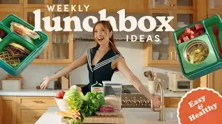Entire Week of Lunchboxes  🍎  Easy Meal Prep & Kid Approved