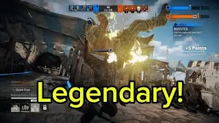 For Honor - Raider is Legendary! Multiple hero Dominion Compelation / Clutch moments 