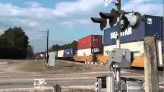 CSX Intermodal SB at Folkston.