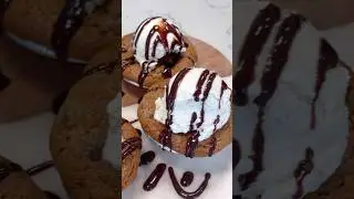 The dessert you need in your life! 🍫🍪🤤#EasyRecipe#easydessert#smores#smorescookies #bakingrecipe