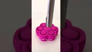 gorgeous kinetic sand crush #asmr #sablesatisfaction #kineticsand #sablemagique #satisfaction #sand