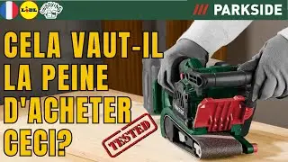 PONCEUSE &Agrave; BANDE Parkside PBSDA 20-Li A1 FRANCE FRAN&Ccedil;AIS LIDL