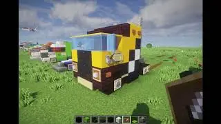 Hot Wheels Mr  Big minecraft tutorial/Хот Виллс Мистер Биг майнкрафт туториал